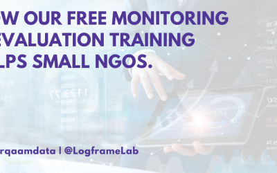 How Our Free Monitoring and Evaluation Training Helps Small NGOs